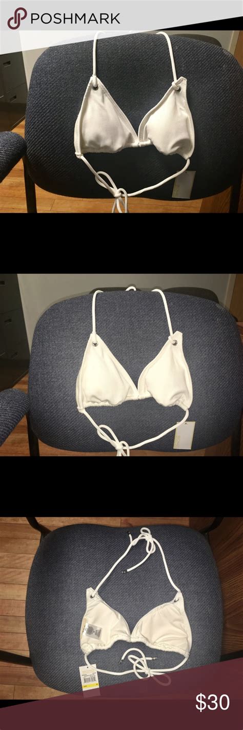 michael kors white bikini